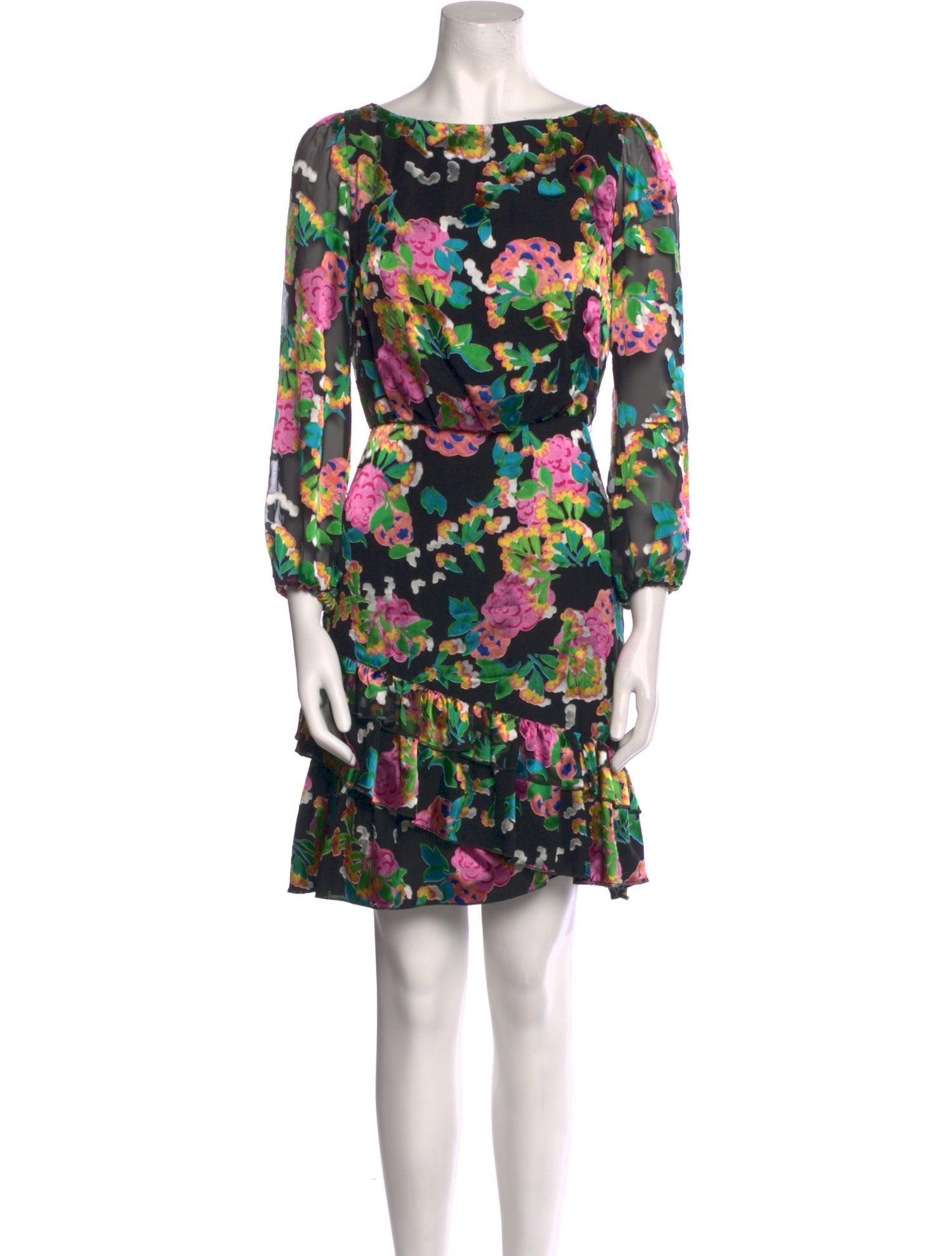 Santoni Silk Mini Dress