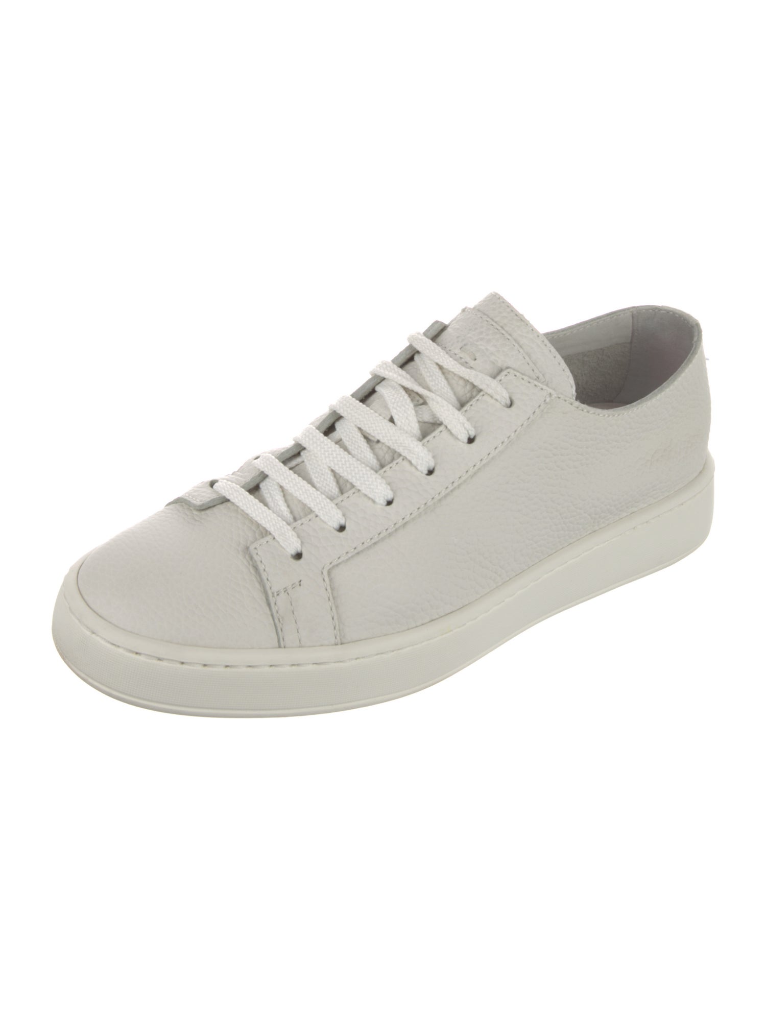 Santoni Leather Sneakers