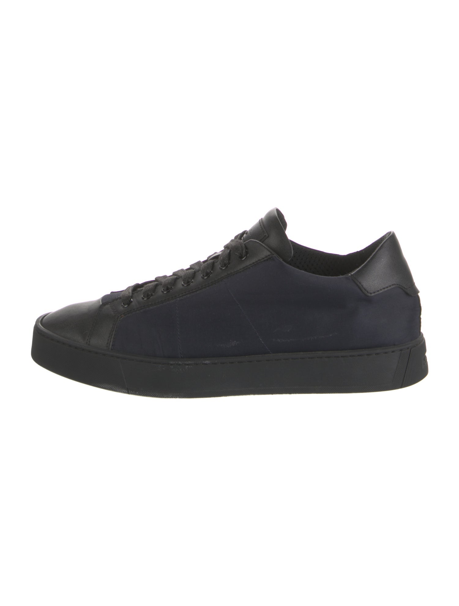 Santoni Leather Sneakers