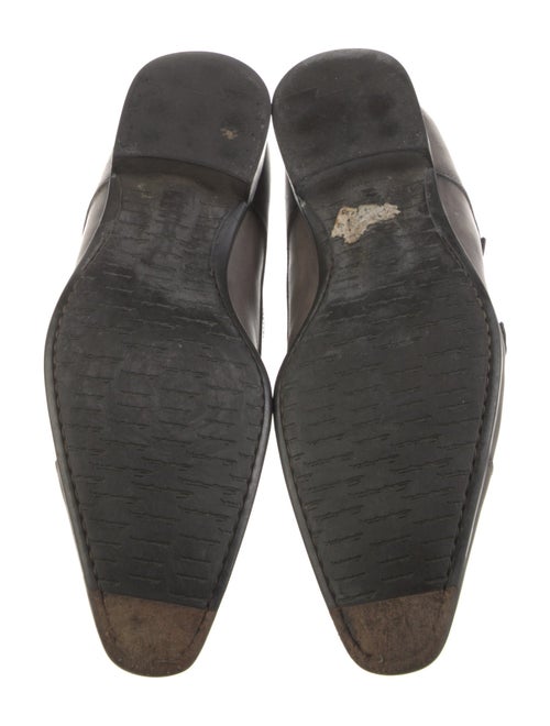 Santoni Leather Monk Straps