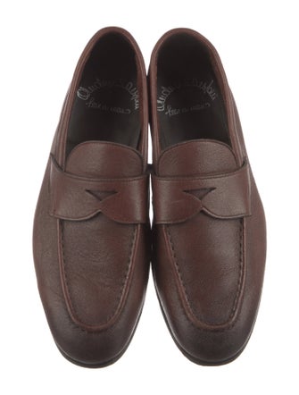 Santoni Suede Loafers