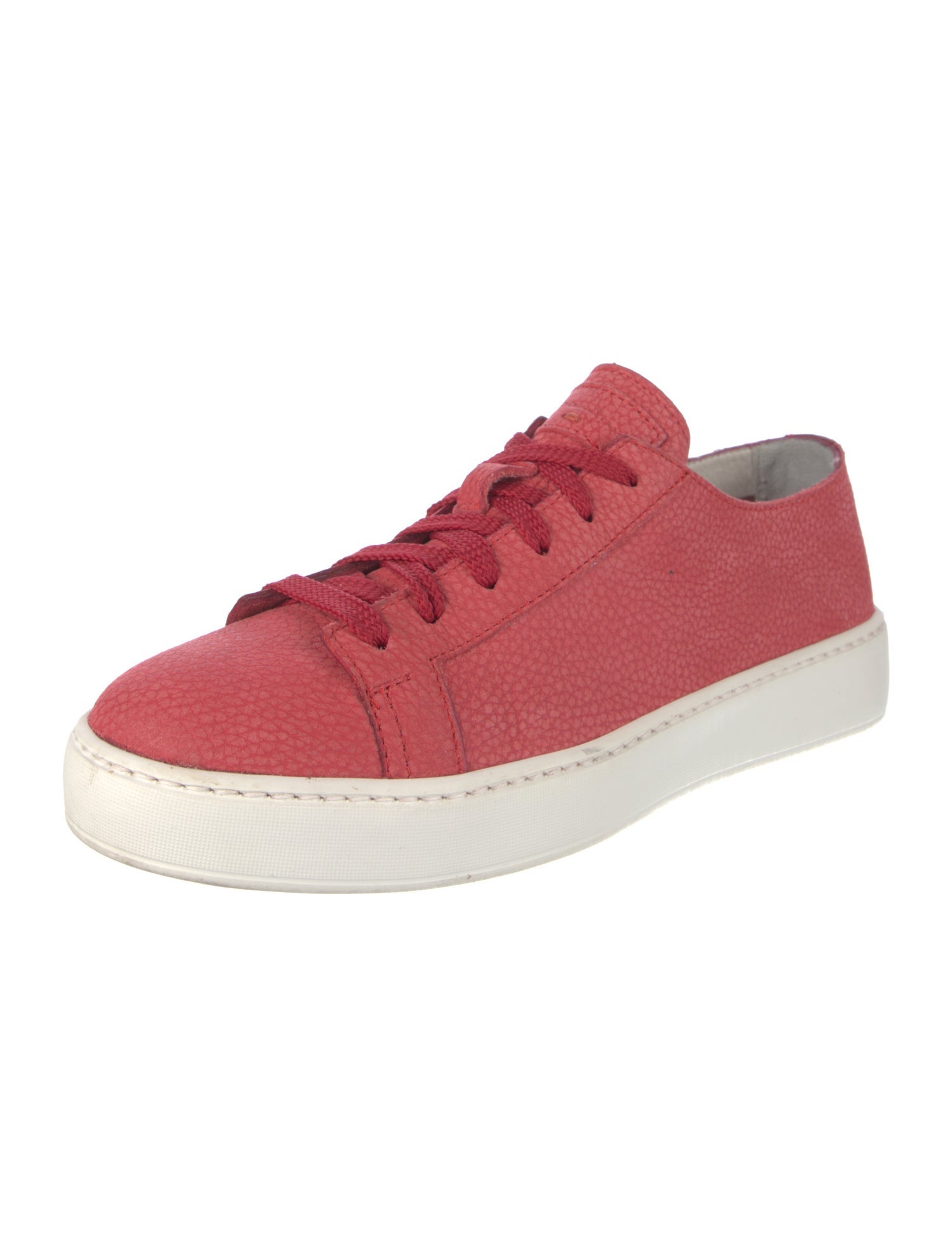 Santoni Leather Sneakers