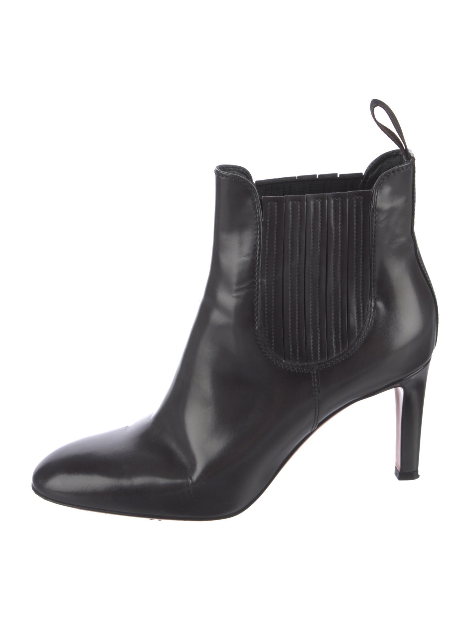 Santoni Leather Chelsea Boots