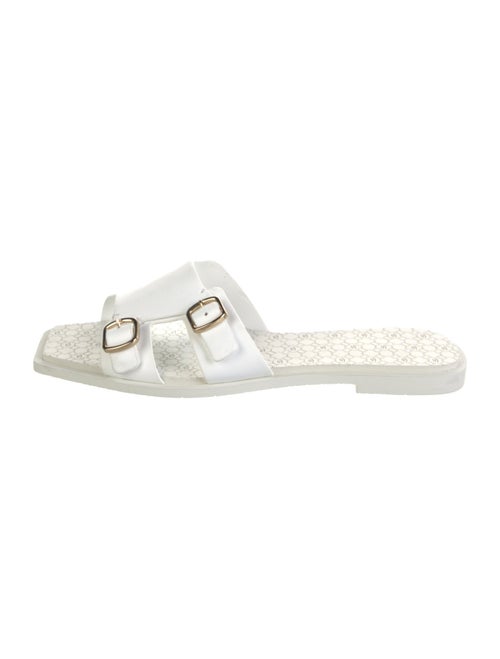 Santoni Leather Slides