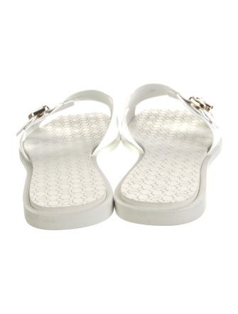 Santoni Leather Slides