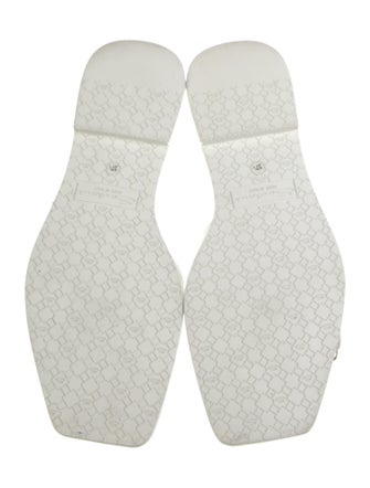 Santoni Leather Slides