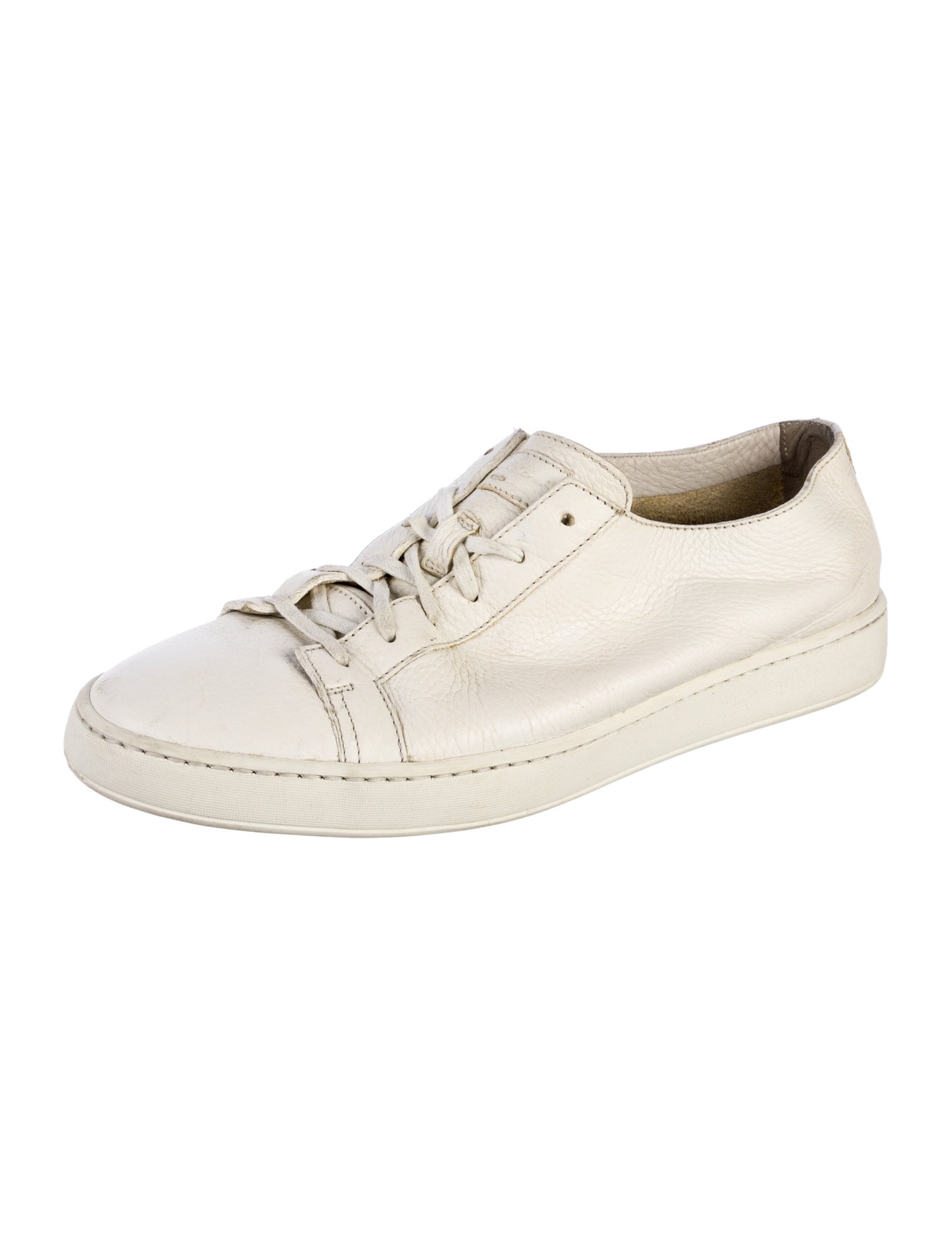 Santoni Leather Sneakers