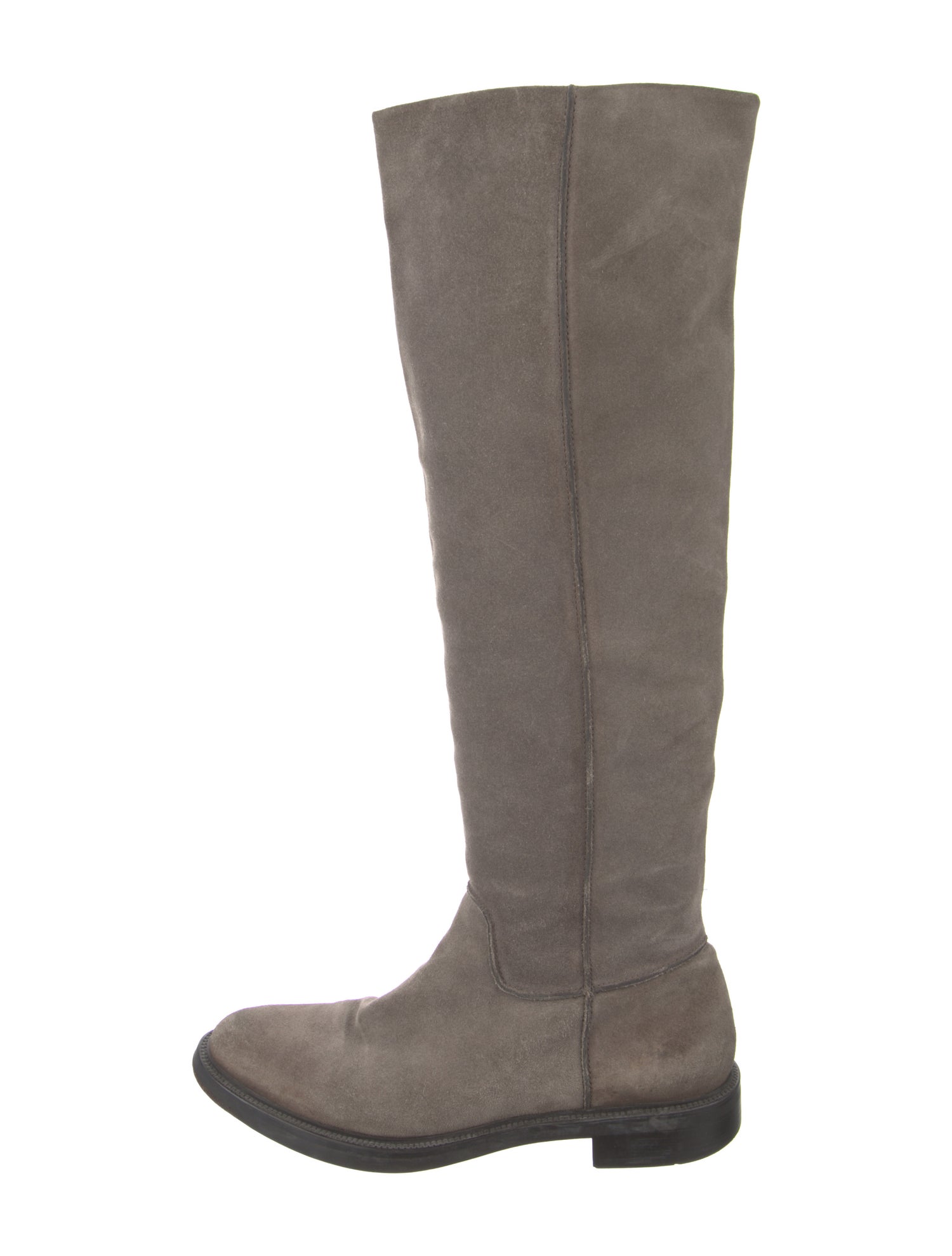 Santoni Suede Riding Boots