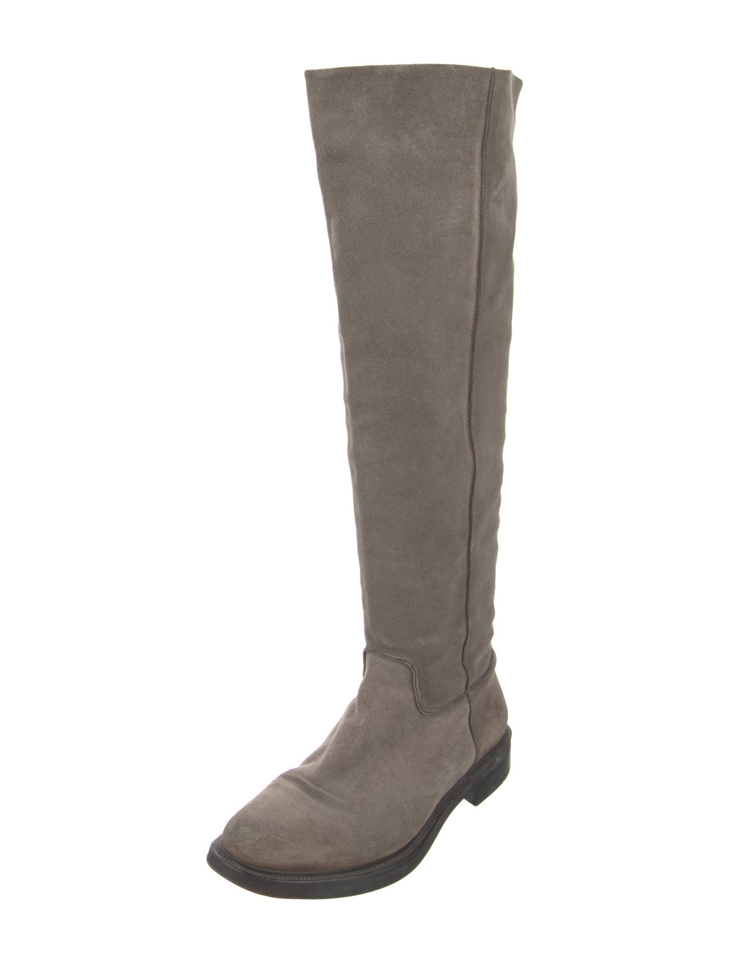Santoni Suede Riding Boots