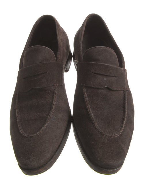 Santoni Suede Loafers