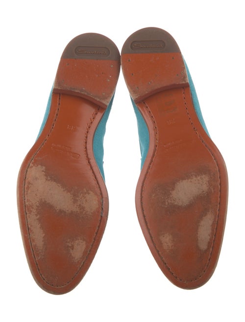 Santoni Suede Loafers