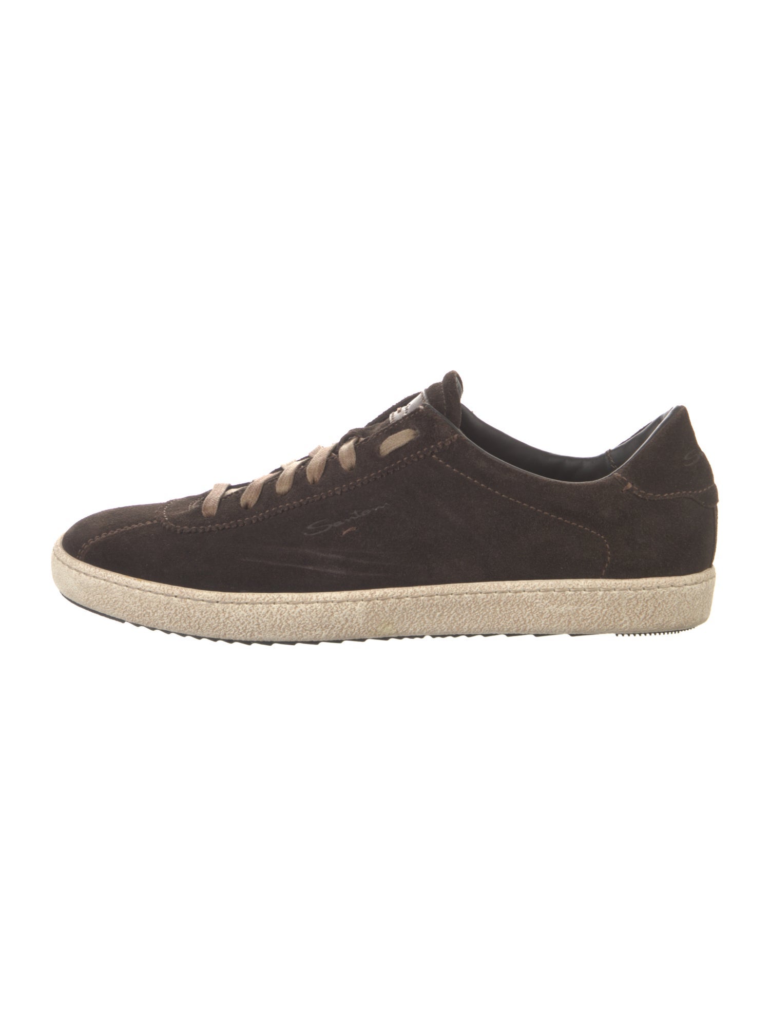 Santoni Suede Sneakers