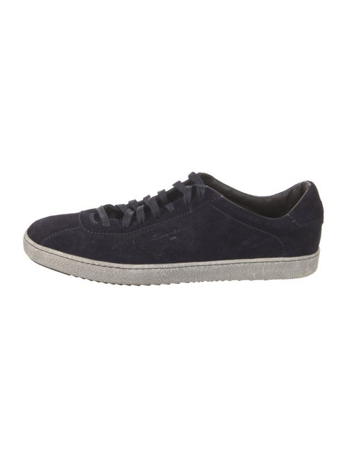 Santoni Suede Sneakers