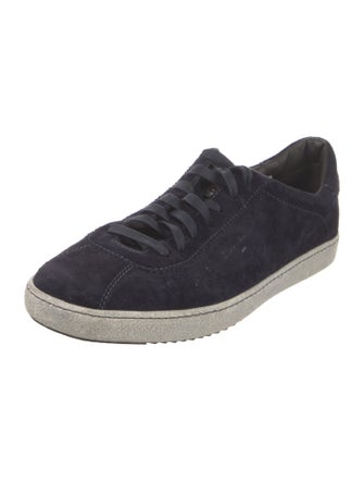 Santoni Suede Sneakers