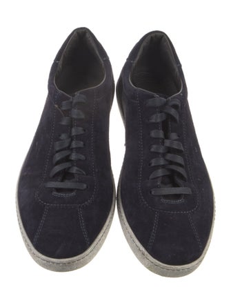 Santoni Suede Sneakers