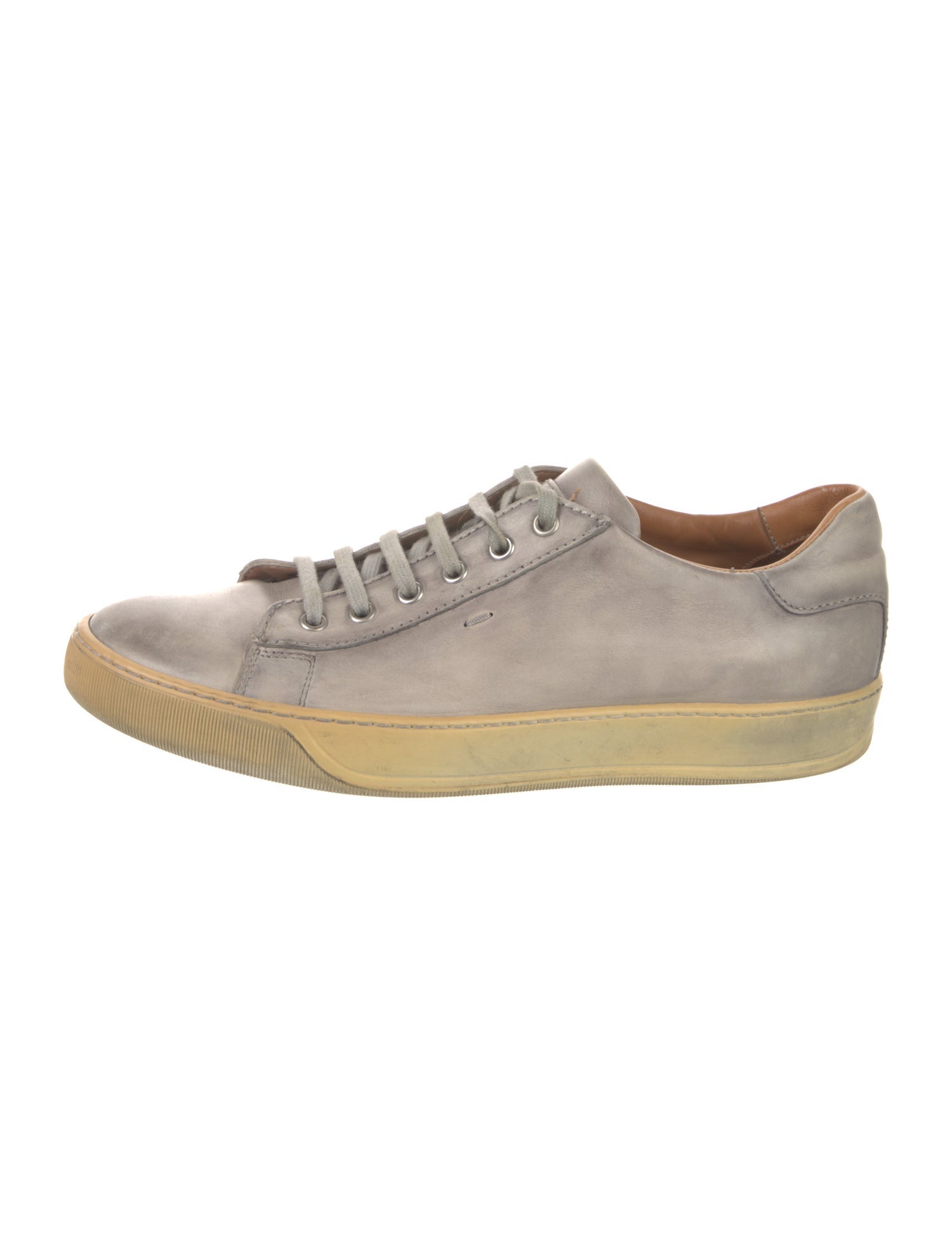 Santoni Leather Sneakers