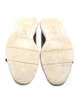 Santoni Leather Monk Straps