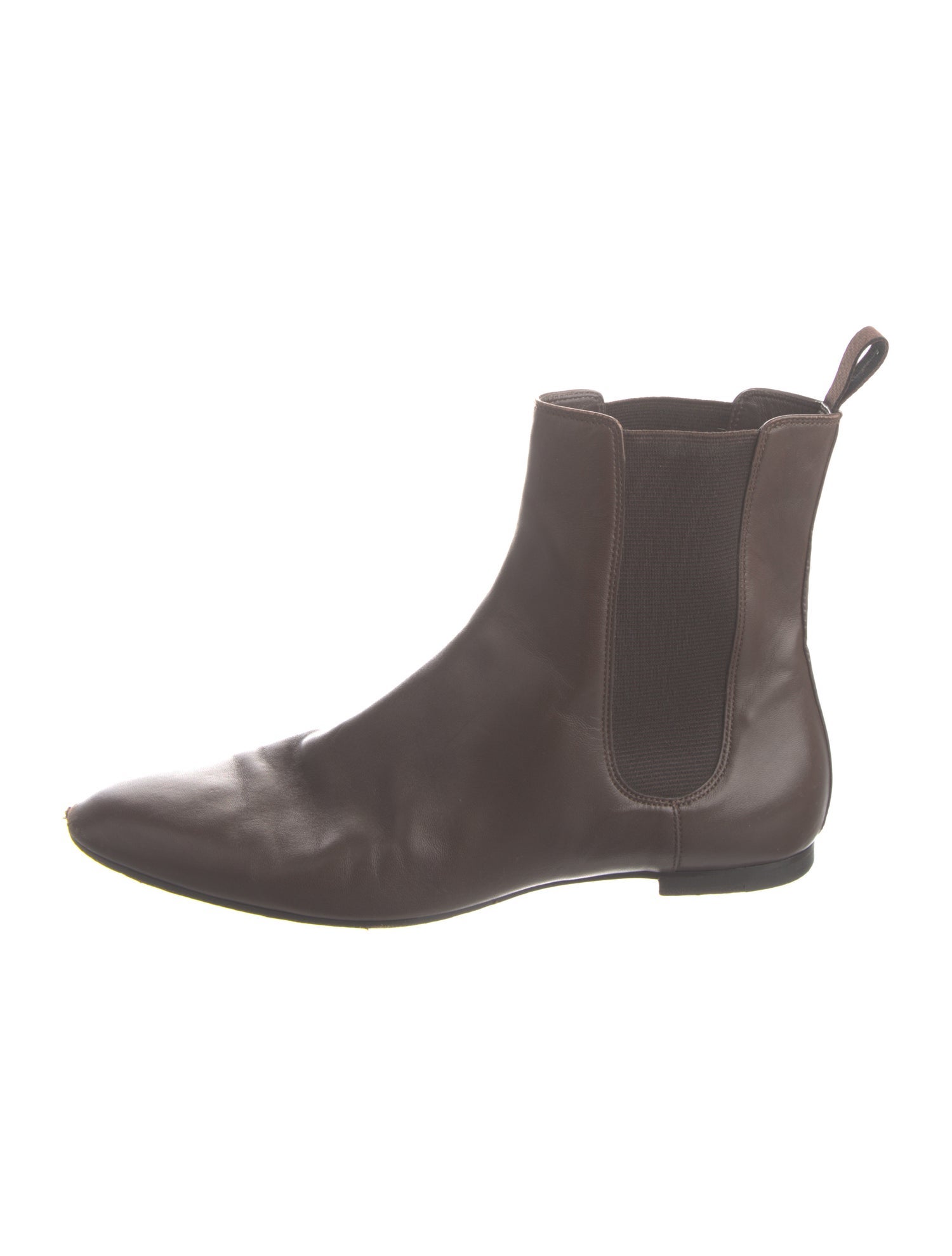 Santoni Leather Chelsea Boots