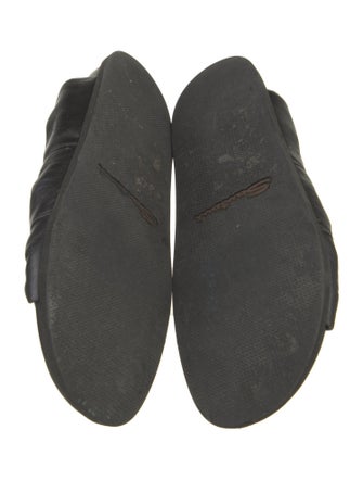 Santoni Leather Slides