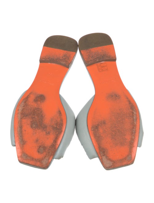 Santoni Leather Slides