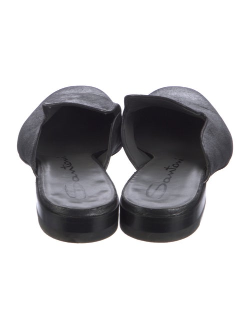 Santoni Leather Mules