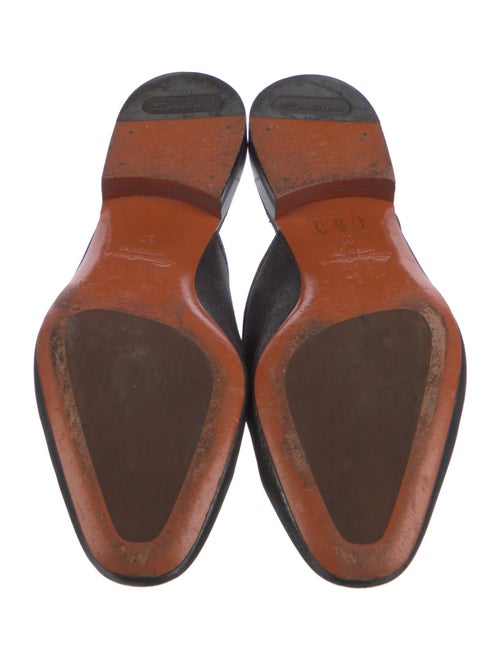 Santoni Leather Mules