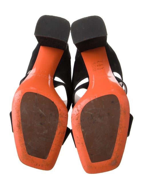 Santoni Suede Slides