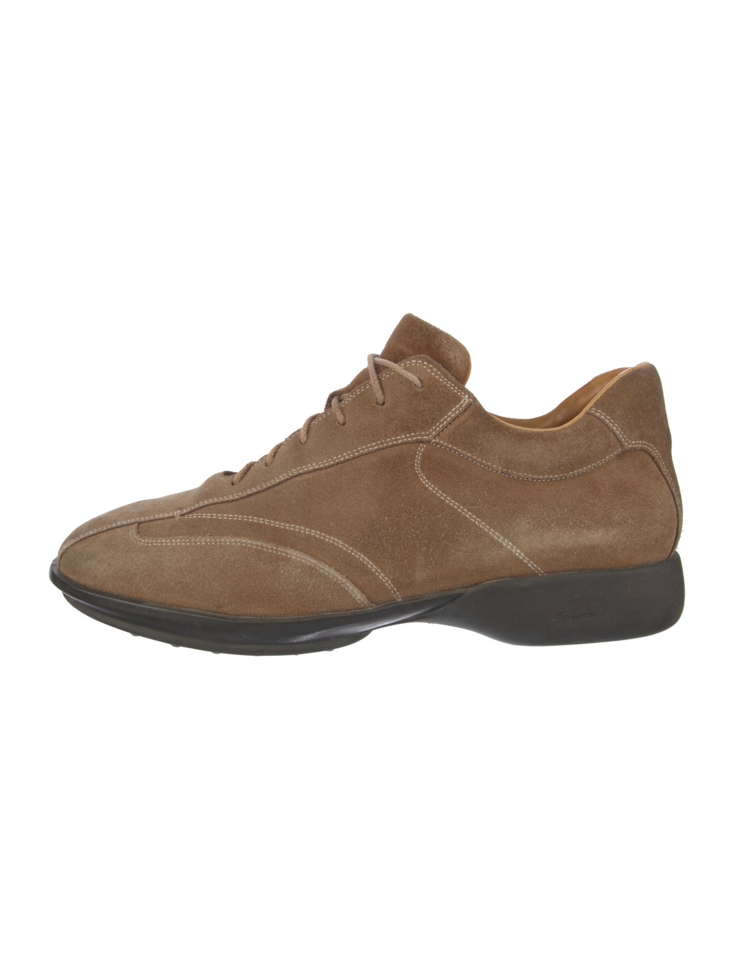 Santoni Suede Sneakers