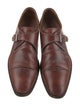 Santoni Leather Monk Straps