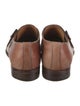 Santoni Leather Monk Straps