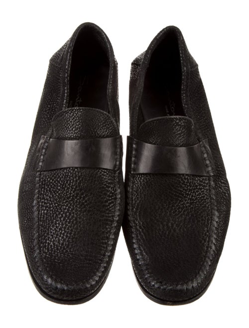Santoni Leather Loafers