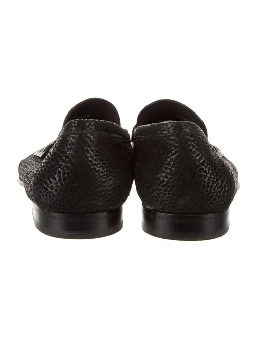 Santoni Leather Loafers