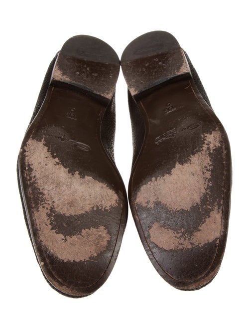 Santoni Leather Loafers