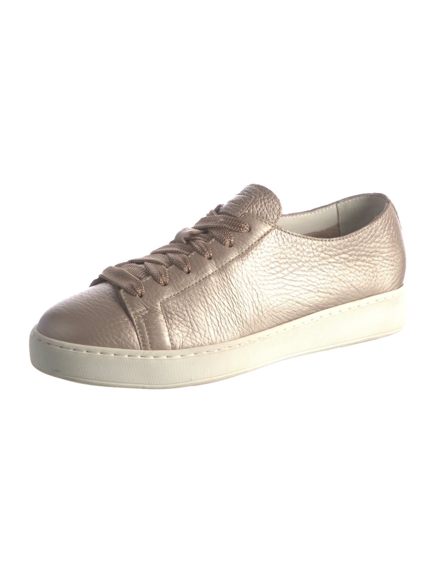 Santoni Leather Sneakers