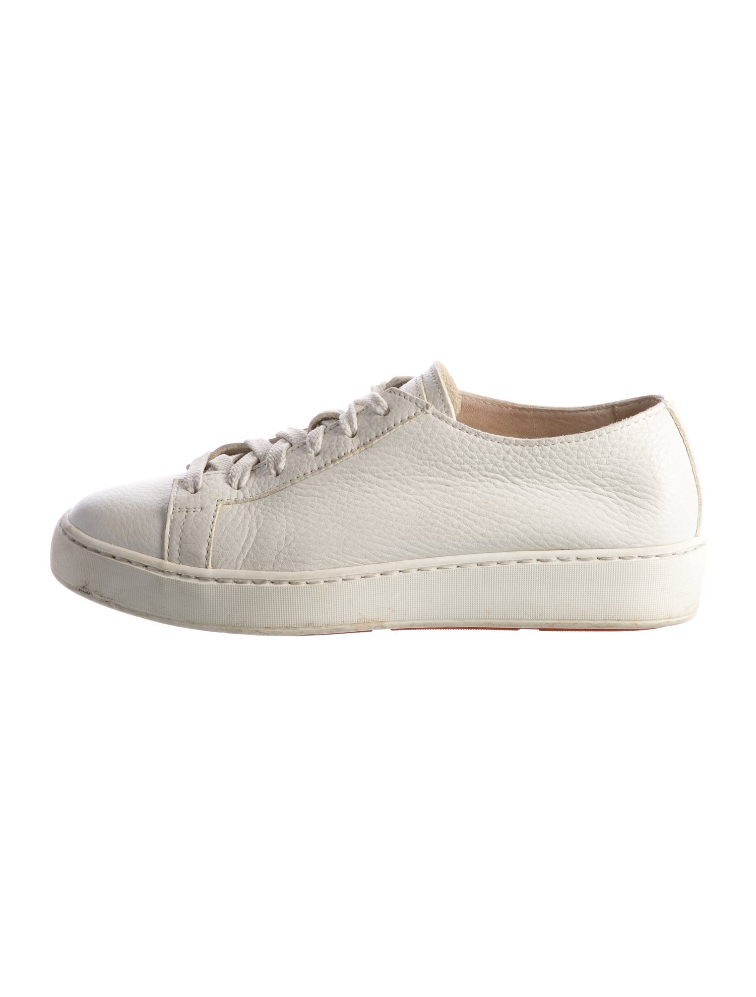 Santoni Leather Sneakers