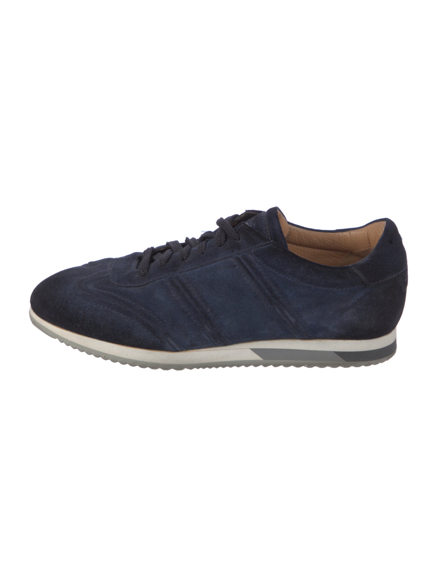 Santoni Suede Sneakers