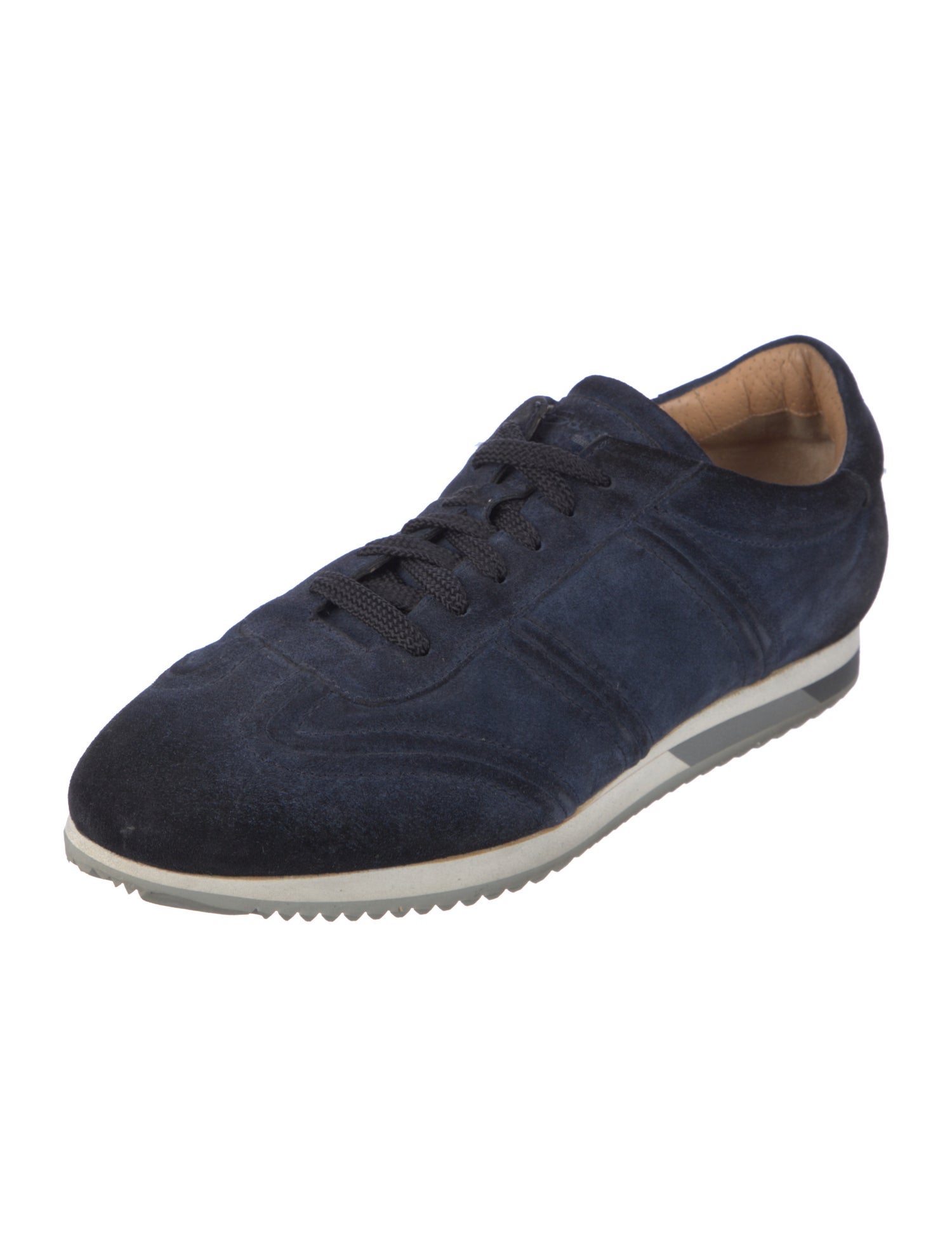 Santoni Suede Sneakers