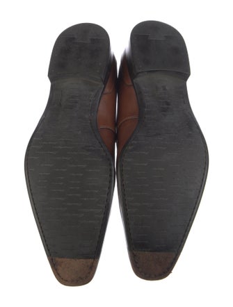 Santoni Leather Derby Shoes