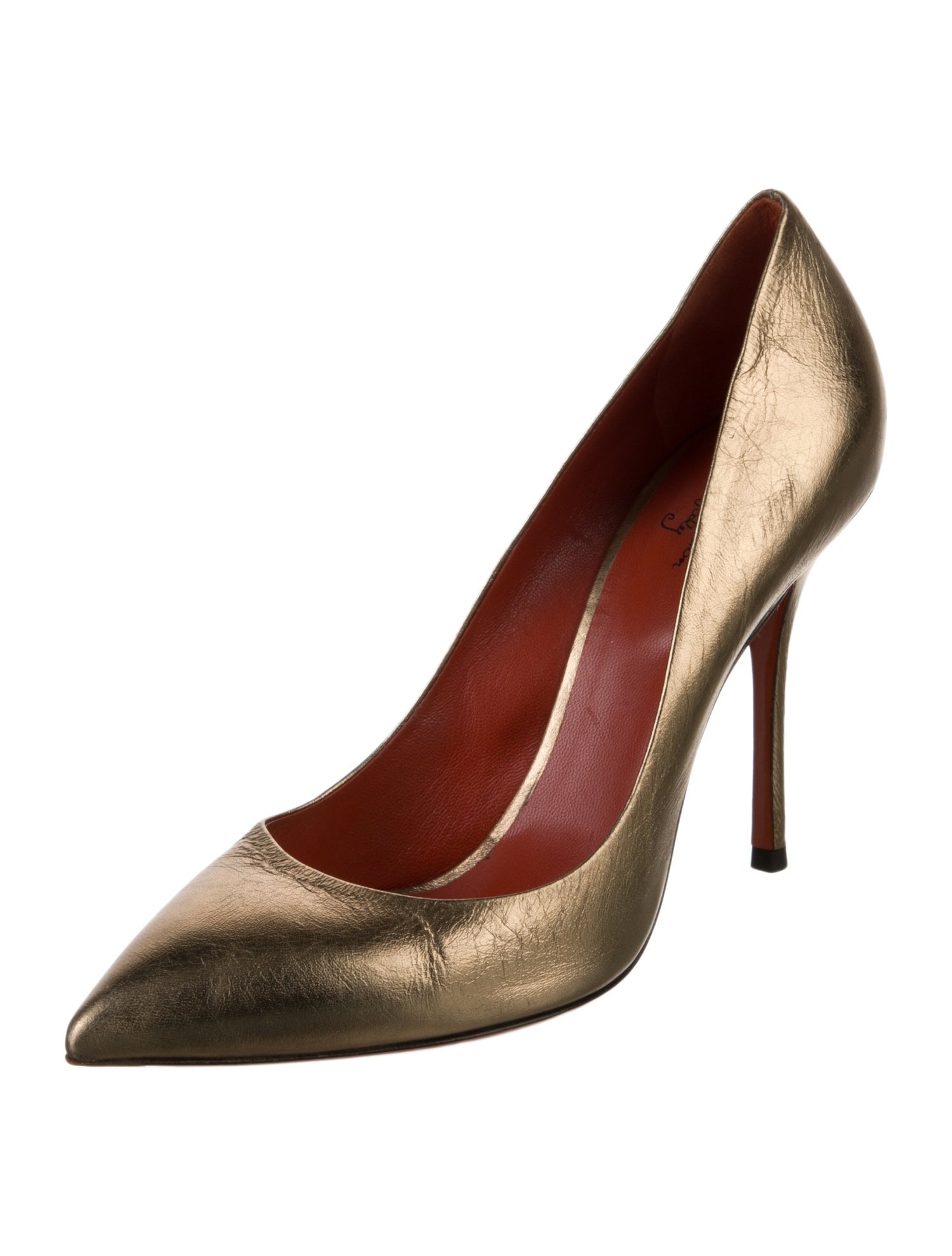 Santoni Leather Pumps