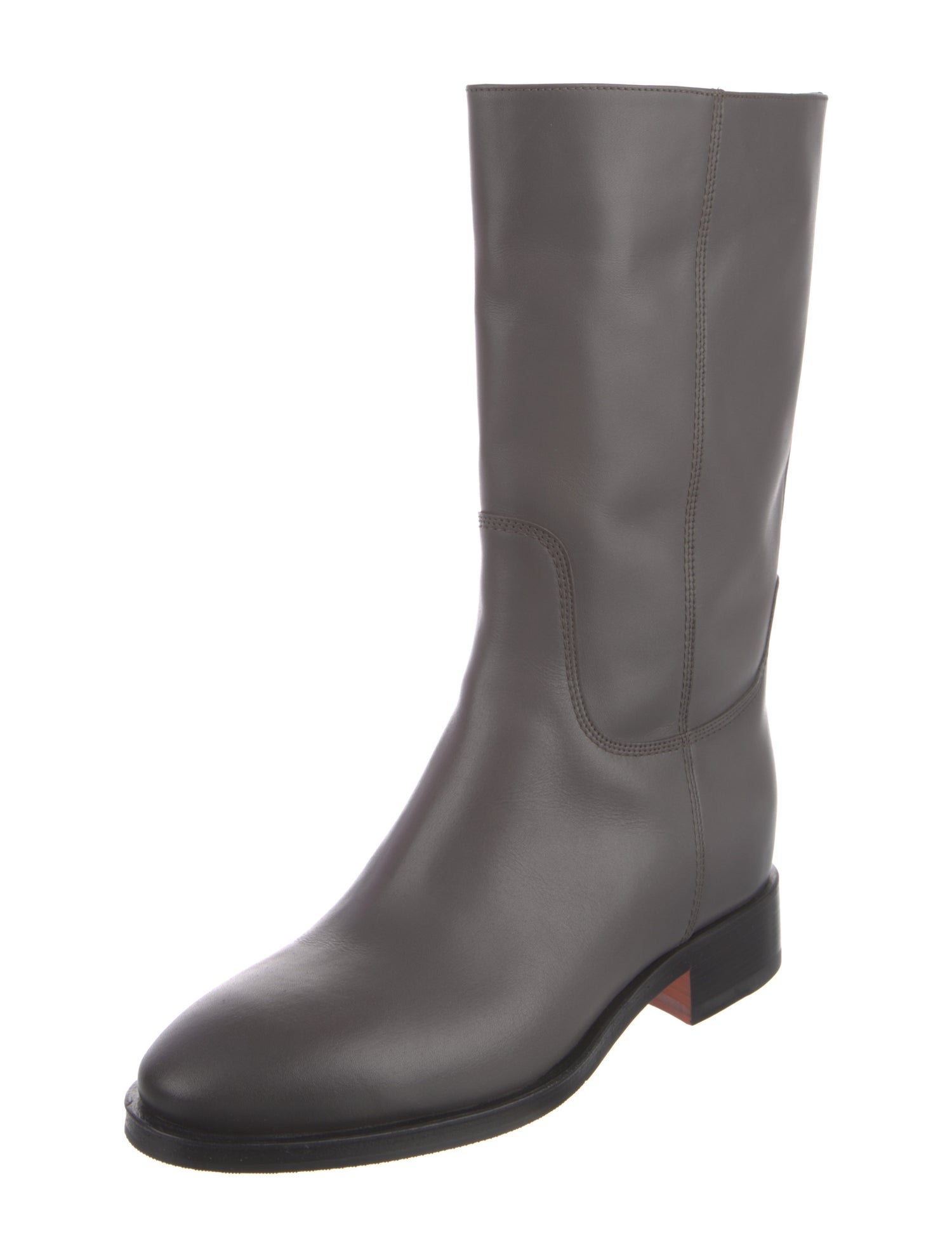 Santoni Leather Boots