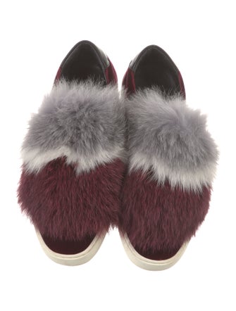 Santoni Velvet Sneakers