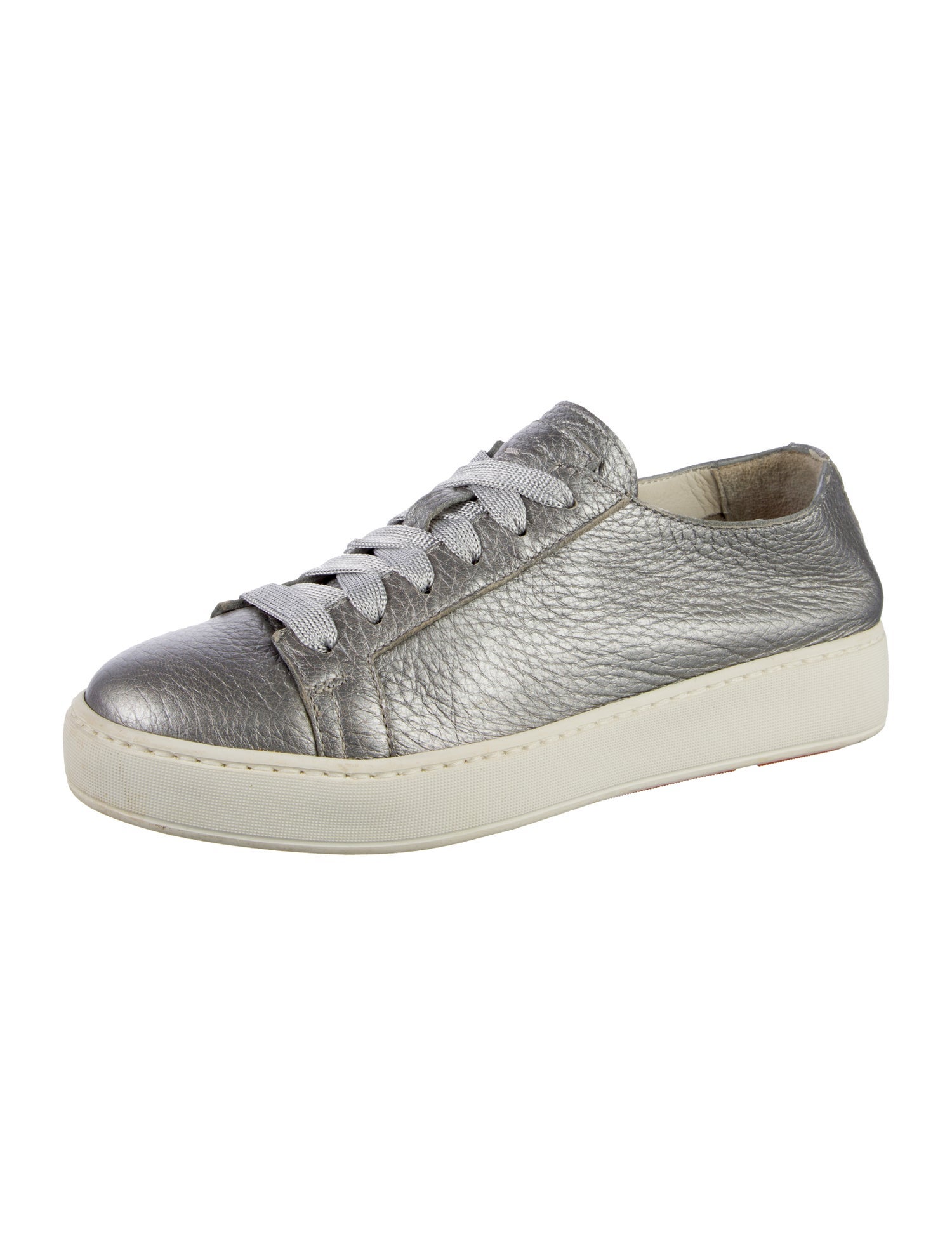 Santoni Leather Sneakers