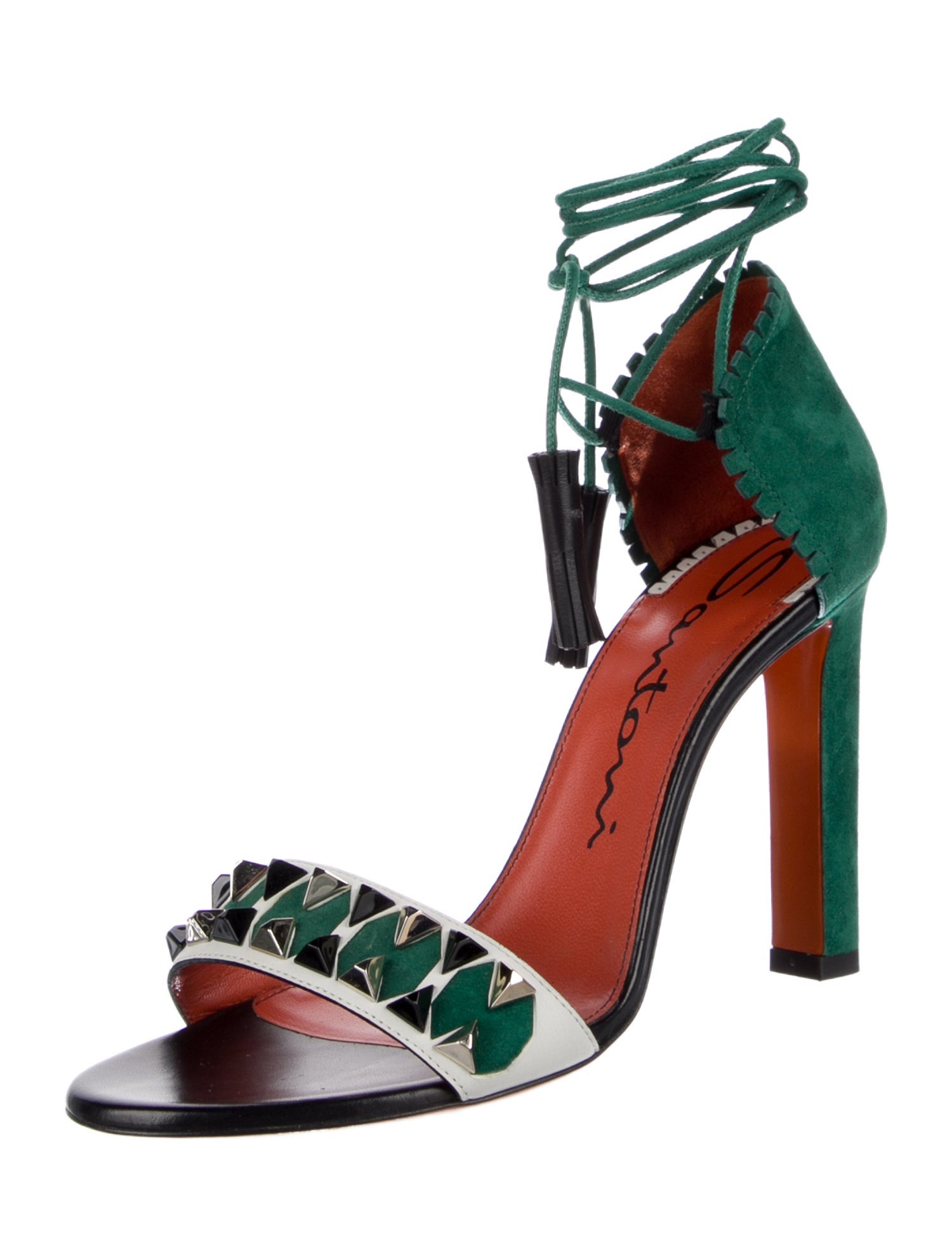 Santoni Suede Sandals