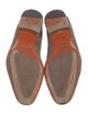 Santoni Suede Colorblock Pattern Loafers