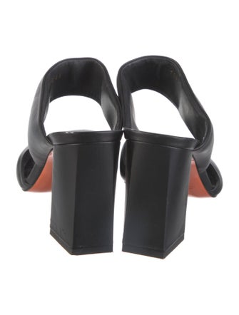 Santoni Leather Slides