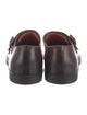 Santoni Leather Dress Loafers