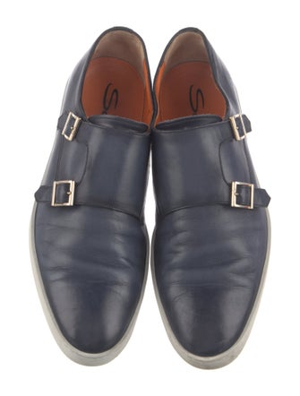 Santoni Leather Sneakers