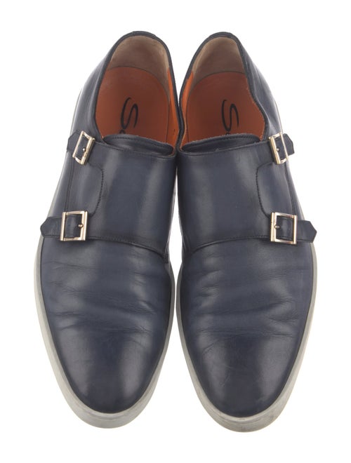 Santoni Leather Sneakers