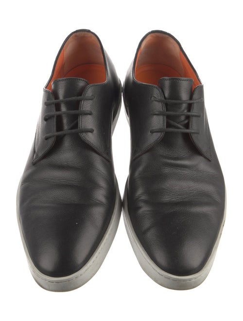 Santoni Leather Derby Shoes