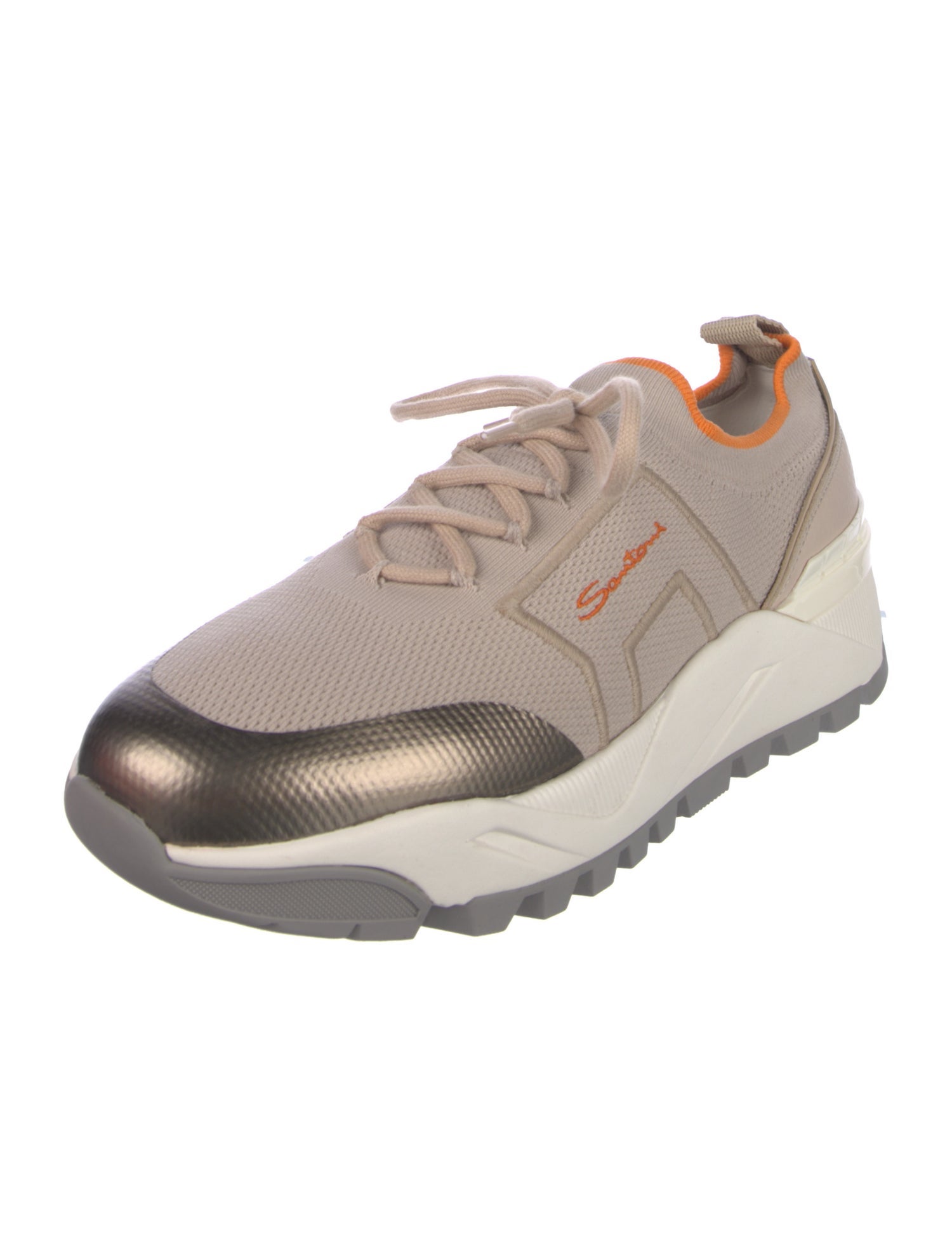 Santoni Printed Athletic Sneakers